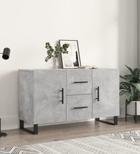 Sideboard Betongrau 100x36x60 cm Holzwerkstoff