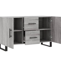 Sideboard Grau Sonoma 100x36x60 cm Holzwerkstoff