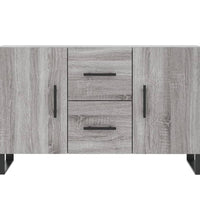 Sideboard Grau Sonoma 100x36x60 cm Holzwerkstoff