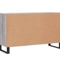 Sideboard Grau Sonoma 100x36x60 cm Holzwerkstoff