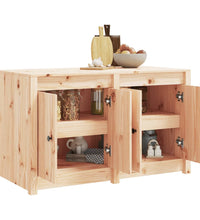 Outdoor-Küchenschrank 106x55x64 cm Massivholz Kiefer