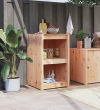 Outdoor-Küchenschrank 55x55x92 cm Massivholz Kiefer