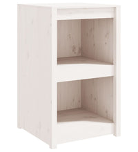 Outdoor-Küchenschrank Weiß 55x55x92 cm Massivholz Kiefer