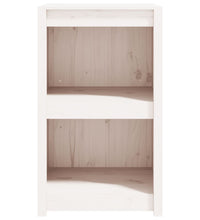 Outdoor-Küchenschrank Weiß 55x55x92 cm Massivholz Kiefer