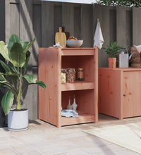 Outdoor-Küchenschrank 55x55x92 cm Massivholz Douglasie