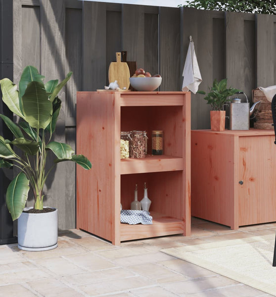 Outdoor-Küchenschrank 55x55x92 cm Massivholz Douglasie