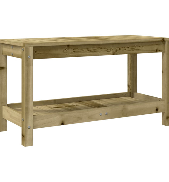 Gartenbank 82,5x35x45 cm Imprägniertes Kiefernholz