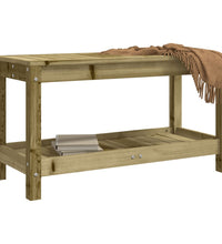 Gartenbank 82,5x35x45 cm Imprägniertes Kiefernholz