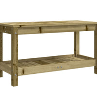 Gartenbank 82,5x35x45 cm Imprägniertes Kiefernholz