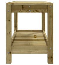 Gartenbank 82,5x35x45 cm Imprägniertes Kiefernholz