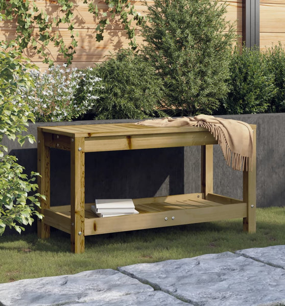 Gartenbank 82,5x35x45 cm Imprägniertes Kiefernholz