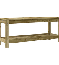 Gartenbank 108x35x45 cm Imprägniertes Kiefernholz