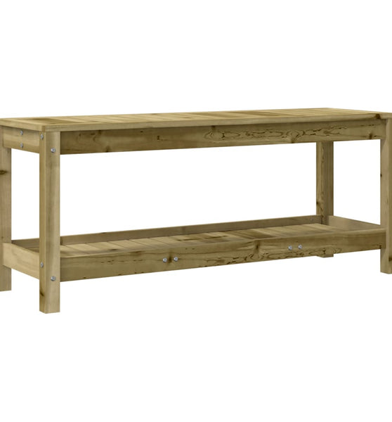 Gartenbank 108x35x45 cm Imprägniertes Kiefernholz