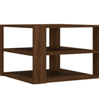 Couchtisch Braun Eichen-Optik 59,5x59,5x40 cm Holzwerkstoff