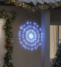 Weihnachtsbeleuchtung Feuerwerk 140 LEDs Kaltweiß 17 cm