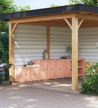 Outdoor-Küchenschränke 3 Stk. Massivholz Douglasie