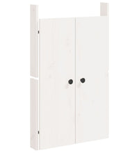 Outdoor-Küchenschrank Weiß Massivholz Kiefer