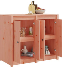 Outdoor-Küchenschrank Massivholz Douglasie