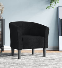 Clubsessel Schwarz Stoff