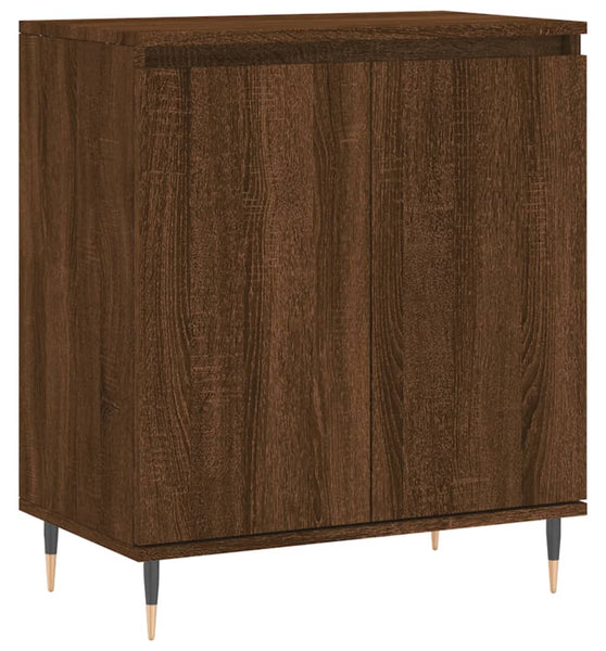 Sideboard Braun Eichen-Optik 60x35x70 cm Holzwerkstoff