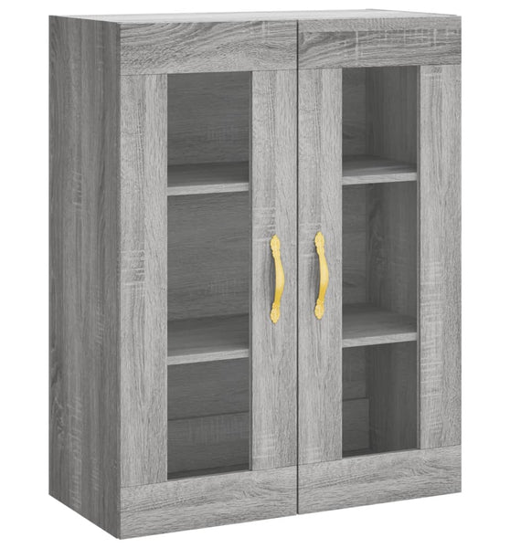 Wandschrank Grau Sonoma 69,5x34x90 cm