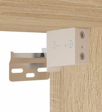 Wandschrank Sonoma-Eiche 69,5x34x90 cm