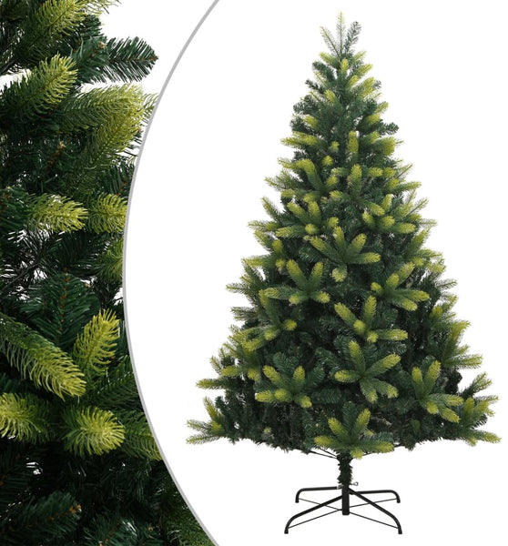 Künstlicher Weihnachtsbaum Klappbar mit Ständer 210 cm