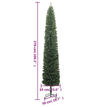 Weihnachtsbaum Schlank mit Ständer 270 cm PVC