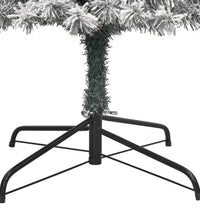 Weihnachtsbaum Schlank mit Ständer Beschneit 270 cm PVC