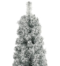 Weihnachtsbaum Schlank mit Ständer Beschneit 300 cm PVC