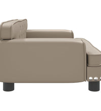 Kindersofa Cappuccino 70x45x30 cm Kunstleder