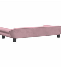 Kindersofa Rosa 100x50x26 cm Samt