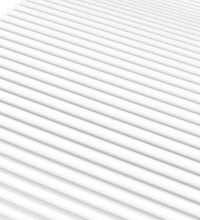 Tagesbett mit Matratze Creme 90x200 cm Stoff