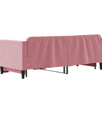 Tagesbett Ausziehbar Rosa 80x200 cm Samt