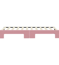 Tagesbett Ausziehbar Rosa 80x200 cm Samt