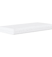 Tagesbett mit Matratze Schwarz 90x190 cm Stoff
