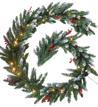 4-tlg. Türschmuck-Set für Weihnachten PVC