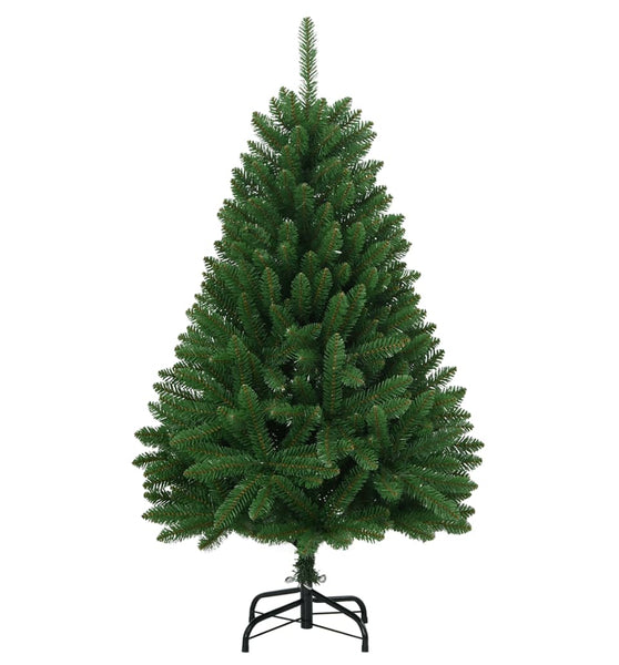 Künstlicher Weihnachtsbaum Klappbar mit Ständer Grün 120 cm