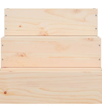 Haustiertreppe 40x37,5x35 cm Massivholz Kiefer