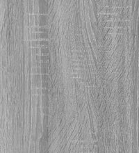 4-tlg. Badmöbel-Set Grau Sonoma Holzwerkstoff