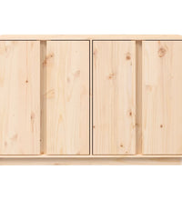 Sideboard 120x35x80 cm Massivholz Kiefer