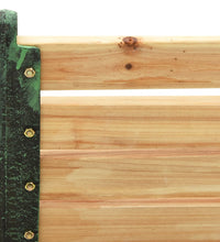 Gartenbank 116 cm Gusseisen und Massivholz Tanne