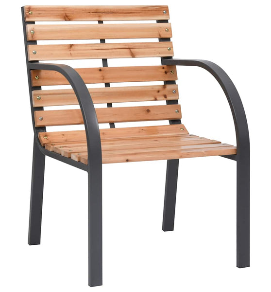 Gartenstühle 2 Stk. Massivholz Tanne