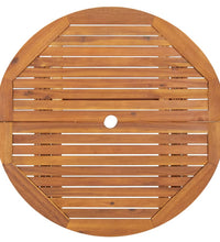 5-tlg. Garten-Essgruppe Massivholz Akazie