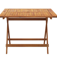 5-tlg. Garten-Essgruppe Massivholz Akazie