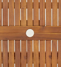 5-tlg. Garten-Essgruppe Massivholz Akazie