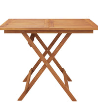 Gartentisch Klappbar 90x90x75 cm Massivholz Akazie