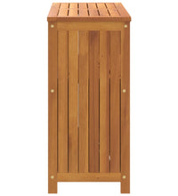 Garten-Konsolentisch 80x35x75 cm Massivholz Akazie