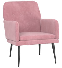 Sessel Rosa 62x79x79 cm Samt