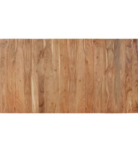 Esstisch Schwarz 180x90x77 cm Massivholz Akazie